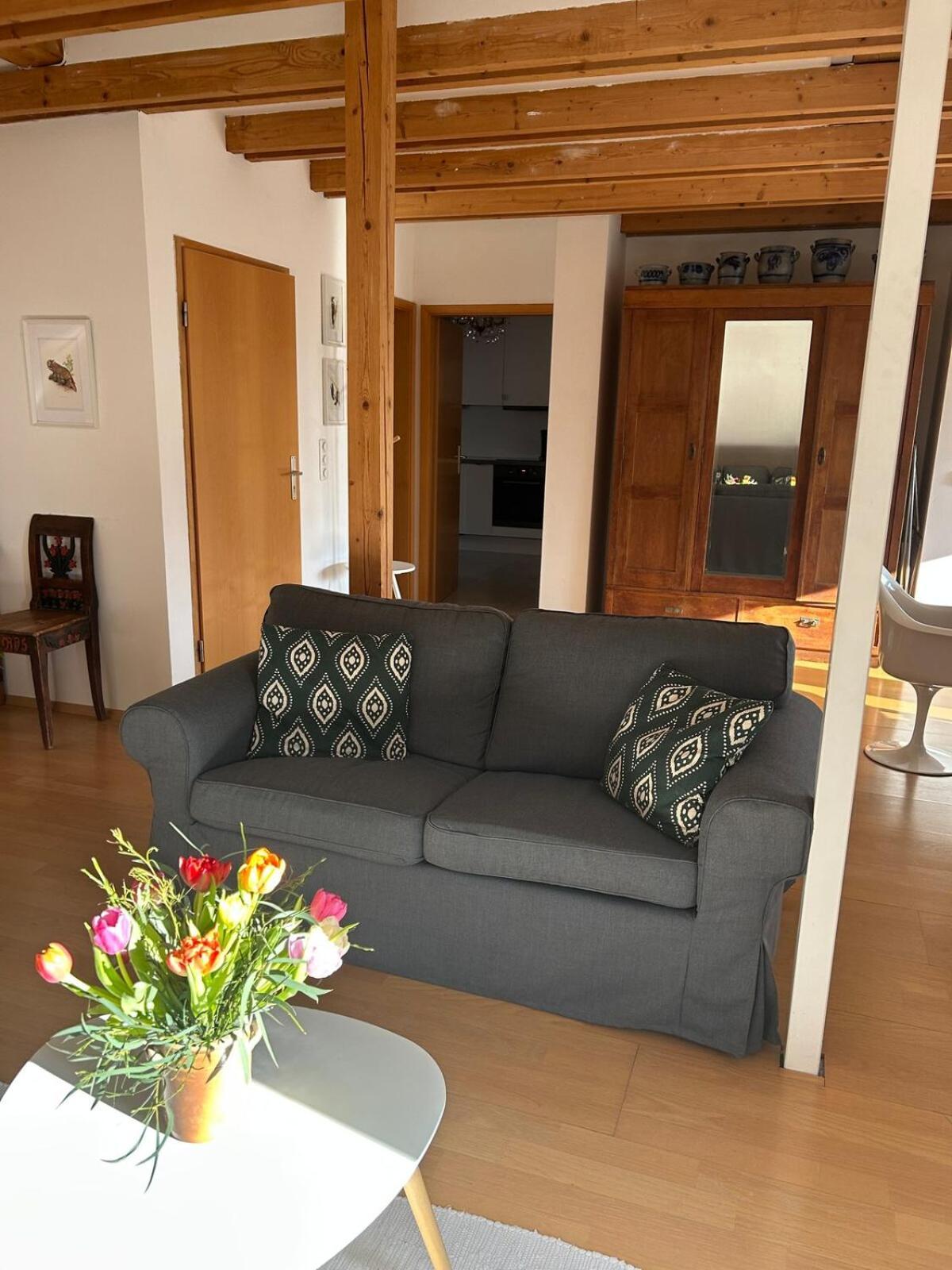 Grosse Wohnung Mit Dachterrasse In Щарнберг Екстериор снимка
